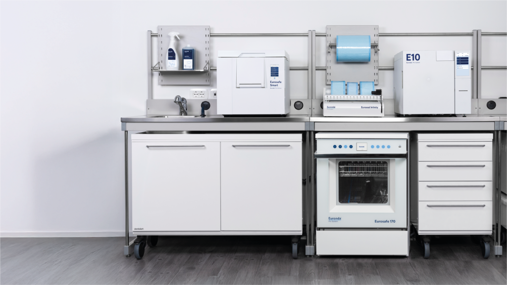 Sala sterilizzazione lineare Euronda Pro System
